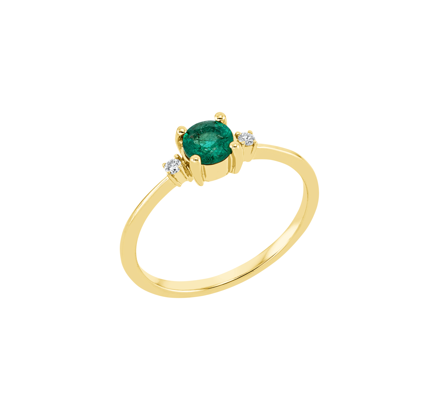 Brogle Classic emerald ring