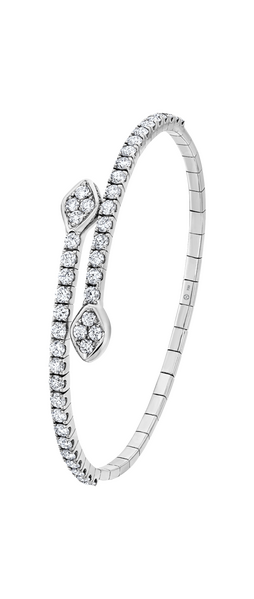 Brogle Selection flexible diamond bangle