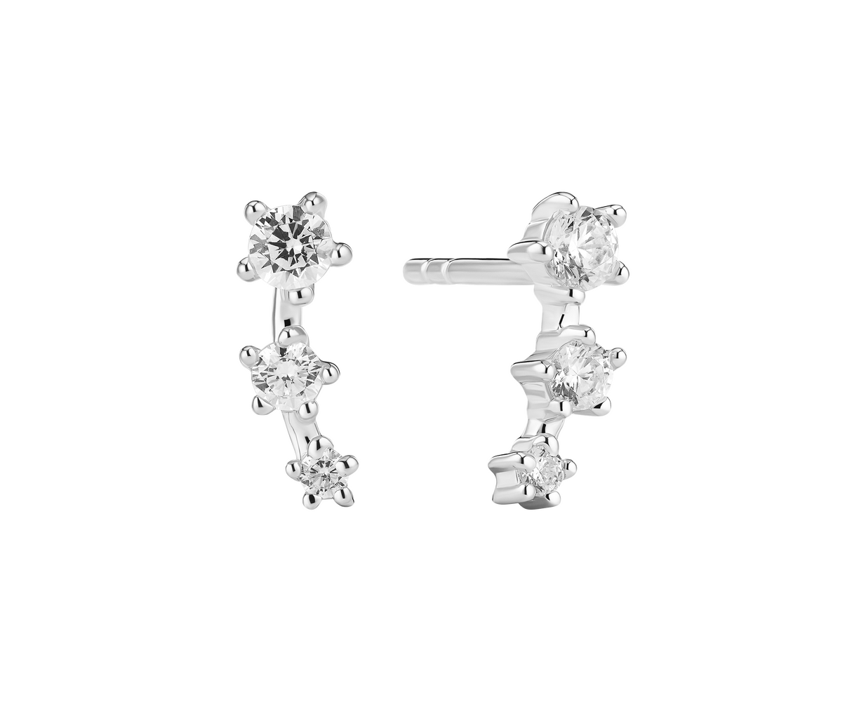 SIF Jakobs Lucente Tre stud earrings SIF Jakobs Lucente Tre stud earrings