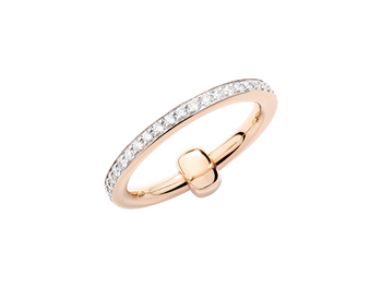 PAC4015 O7WHR DB000 010 Pomellato pomellato together ring single band rose gold 18kt diamond o65c36e02609c4878