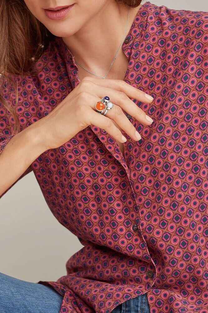 Tamara Comolli Bouton Amethyst S Ring
