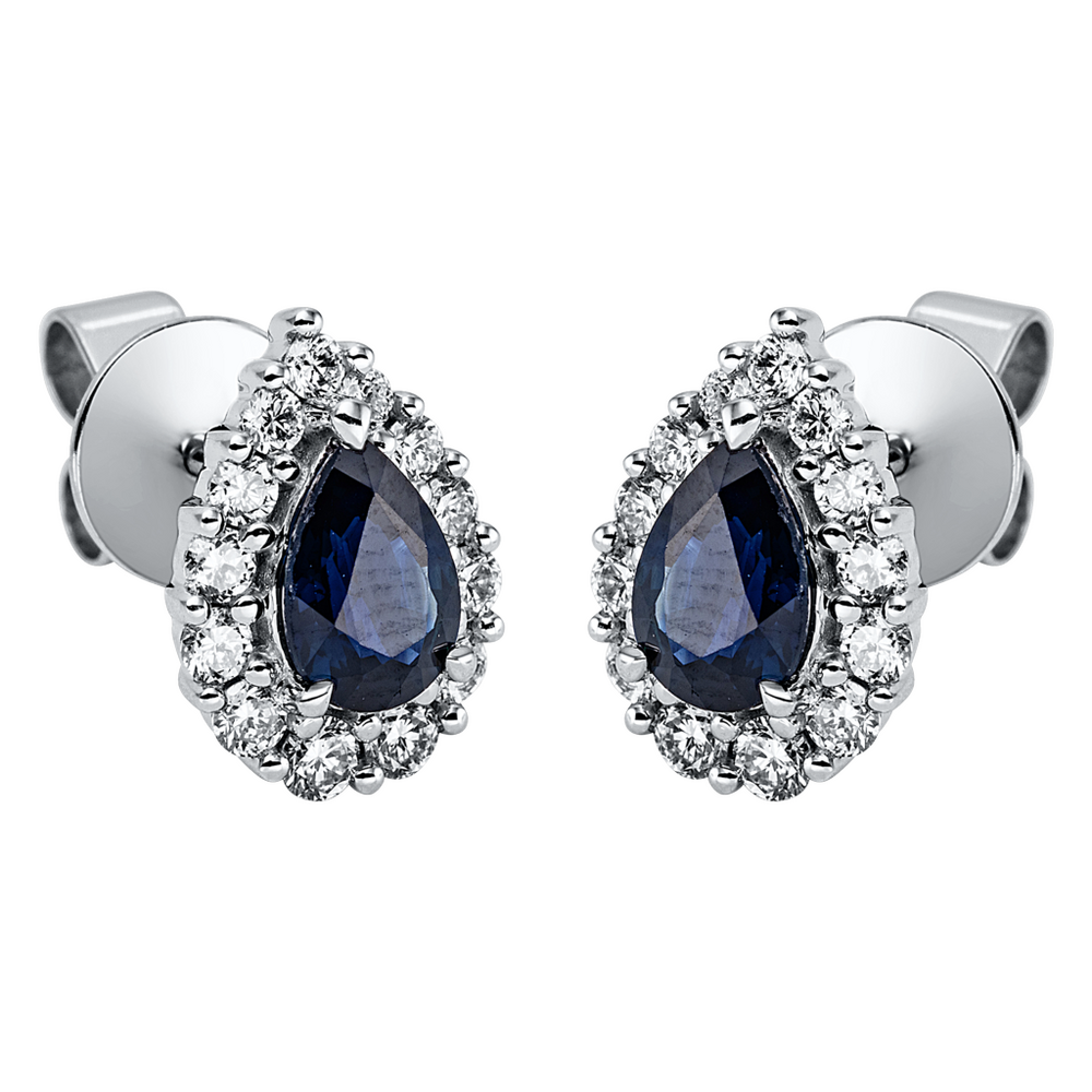 Brogle Selection Royal stud earrings with...