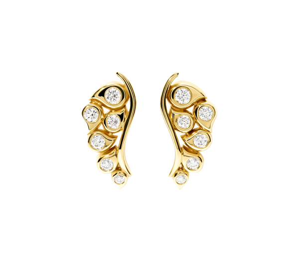 Tamara Comolli Snowflakes Leaf Classic earrings Tamara Comolli Snowflakes Leaf Classic earrings