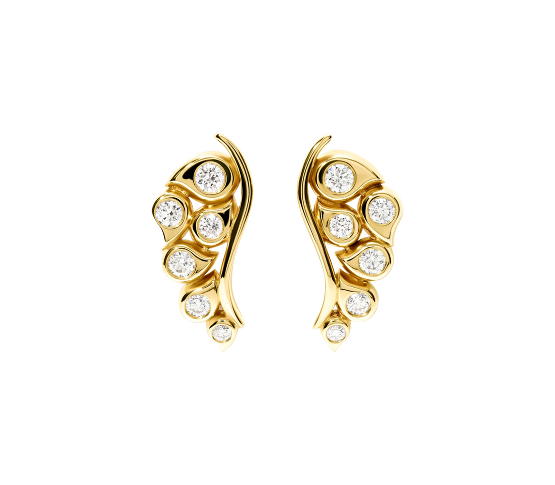 Tamara Comolli Snowflakes Leaf Classic Ohrstecker Tamara Comolli Snowflakes Leaf Classic Ohrstecker