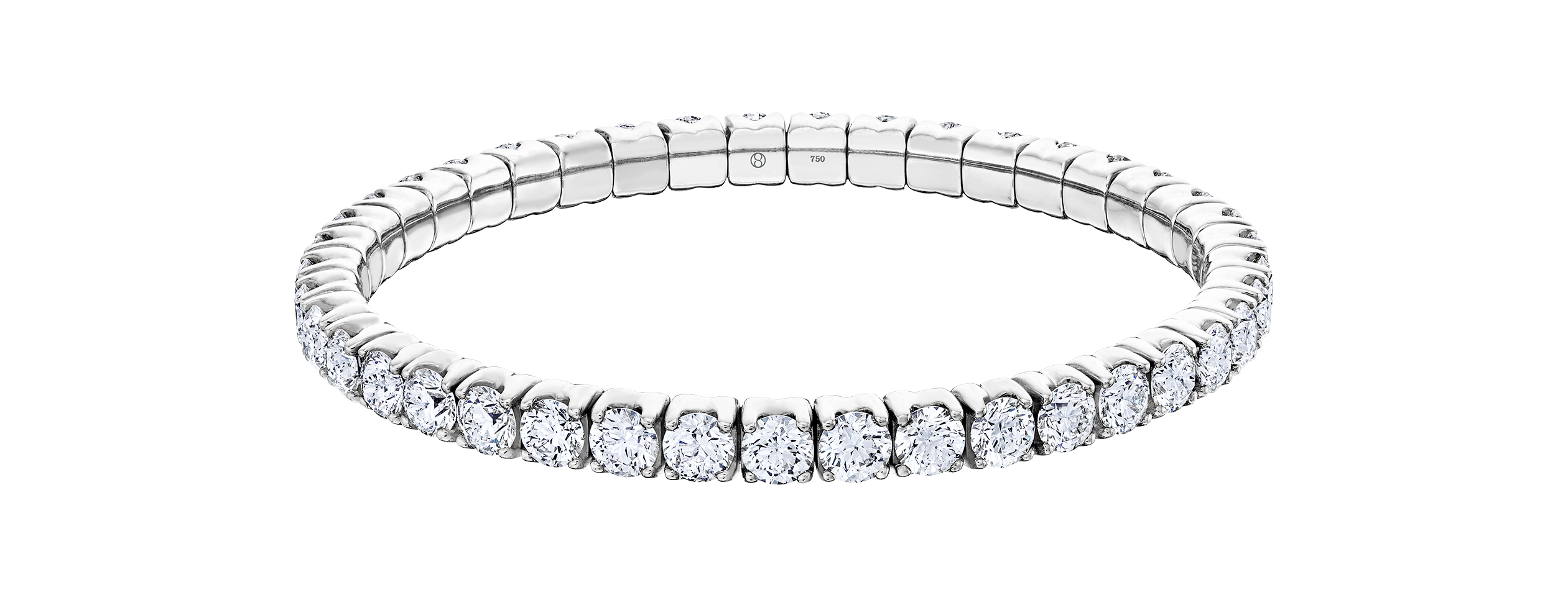 Brogle Selection flexible tennis bracelet Brogle Selection flexible tennis bracelet