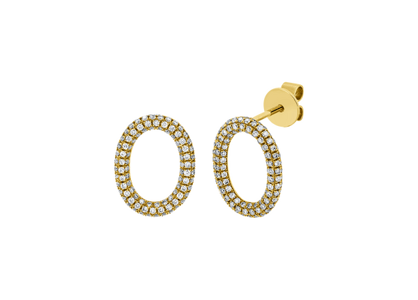 Brogle Classic diamond stud earrings Brogle Classic diamond stud earrings