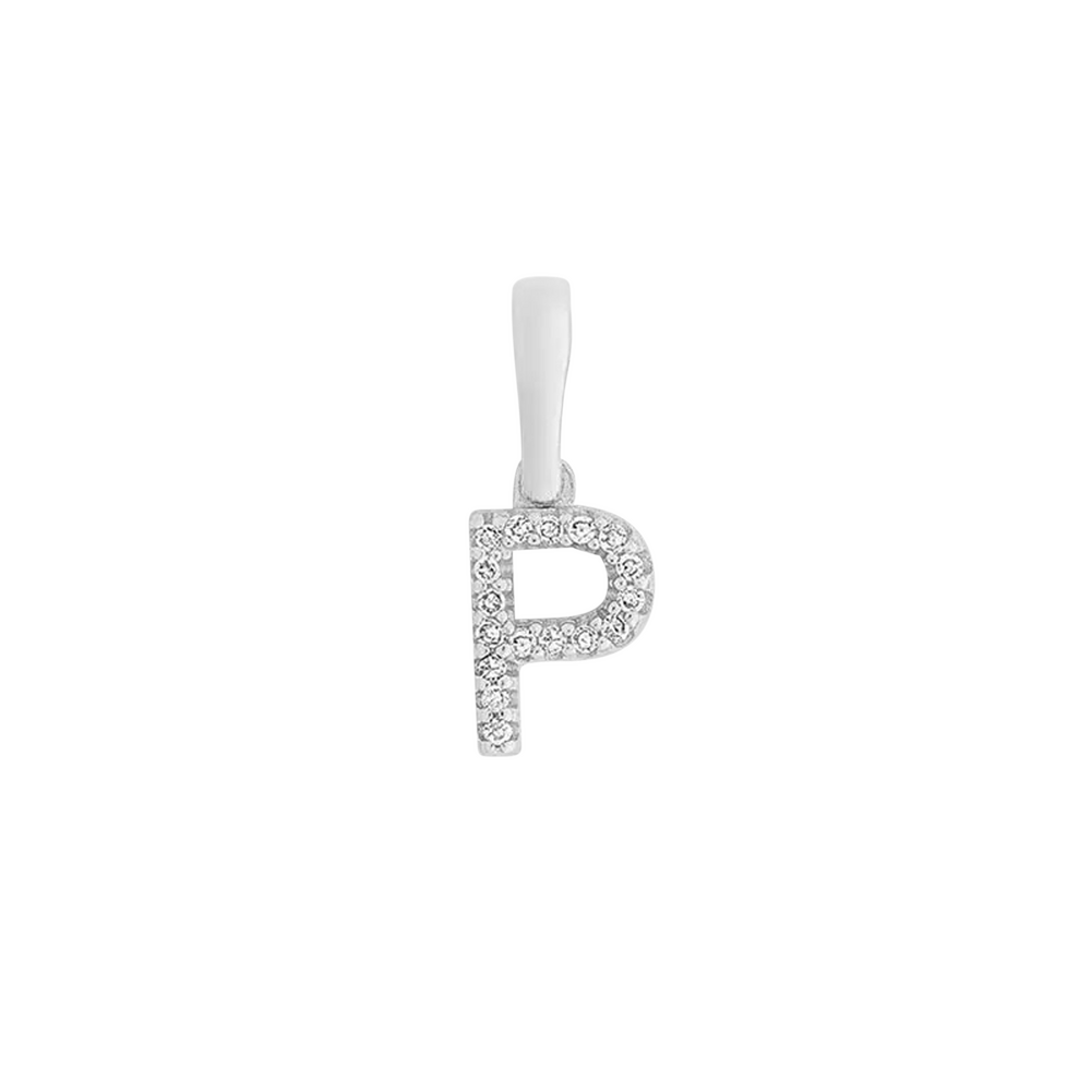 Brogle Classic Buchstabenanhänger P mit Diamanten
