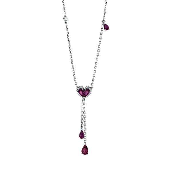 Brogle Classic Kette mit Rubinanhänger