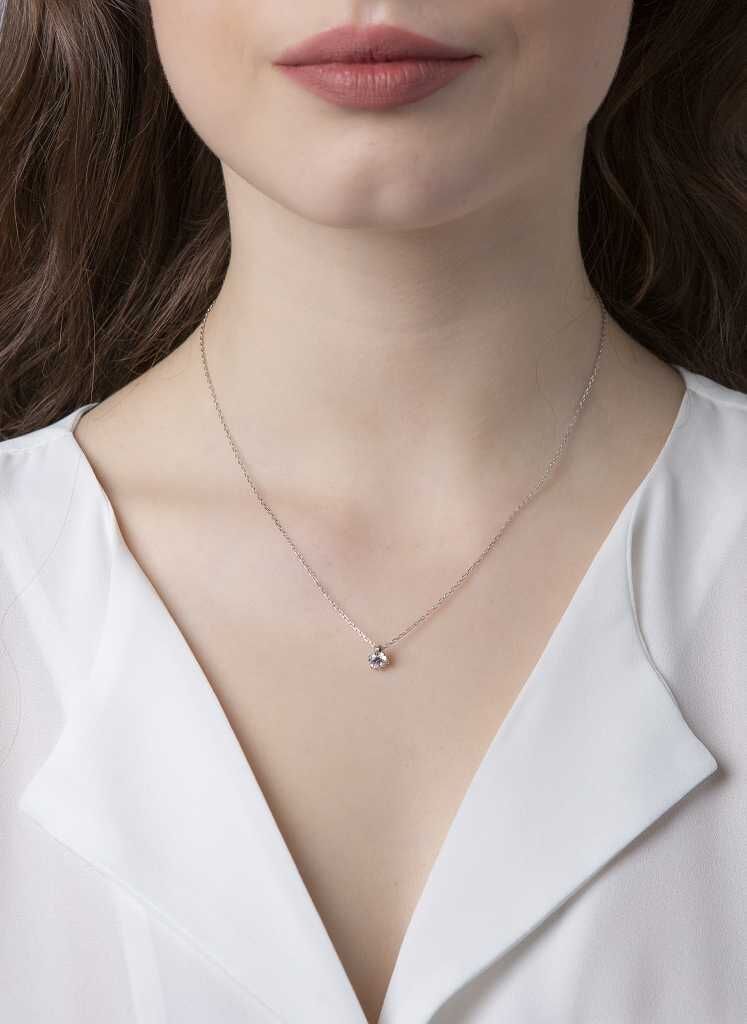 Brogle solitaire necklace Marie up to 0.5 carat Brogle solitaire necklace Marie up to 0.5 carat
