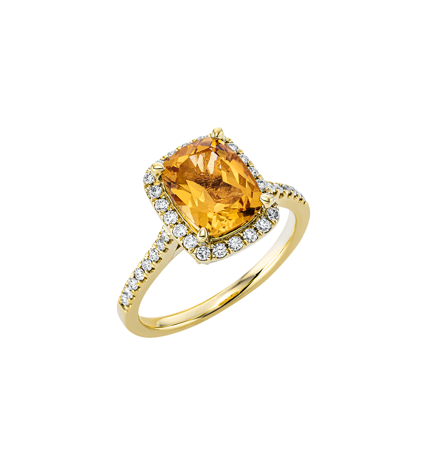 Brogle Classic citrine ring Brogle Classic citrine ring