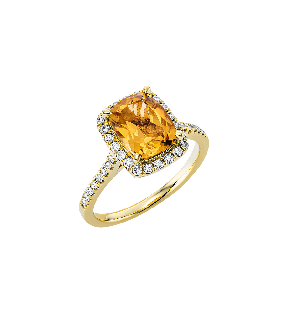 Brogle Classic citrine ring Brogle Classic citrine ring