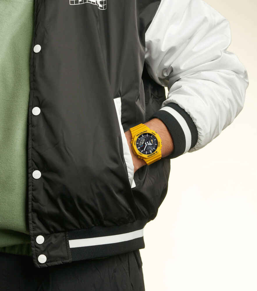 GA B2100C 9AER OR02 wristshot print abc06c36f244fab3b