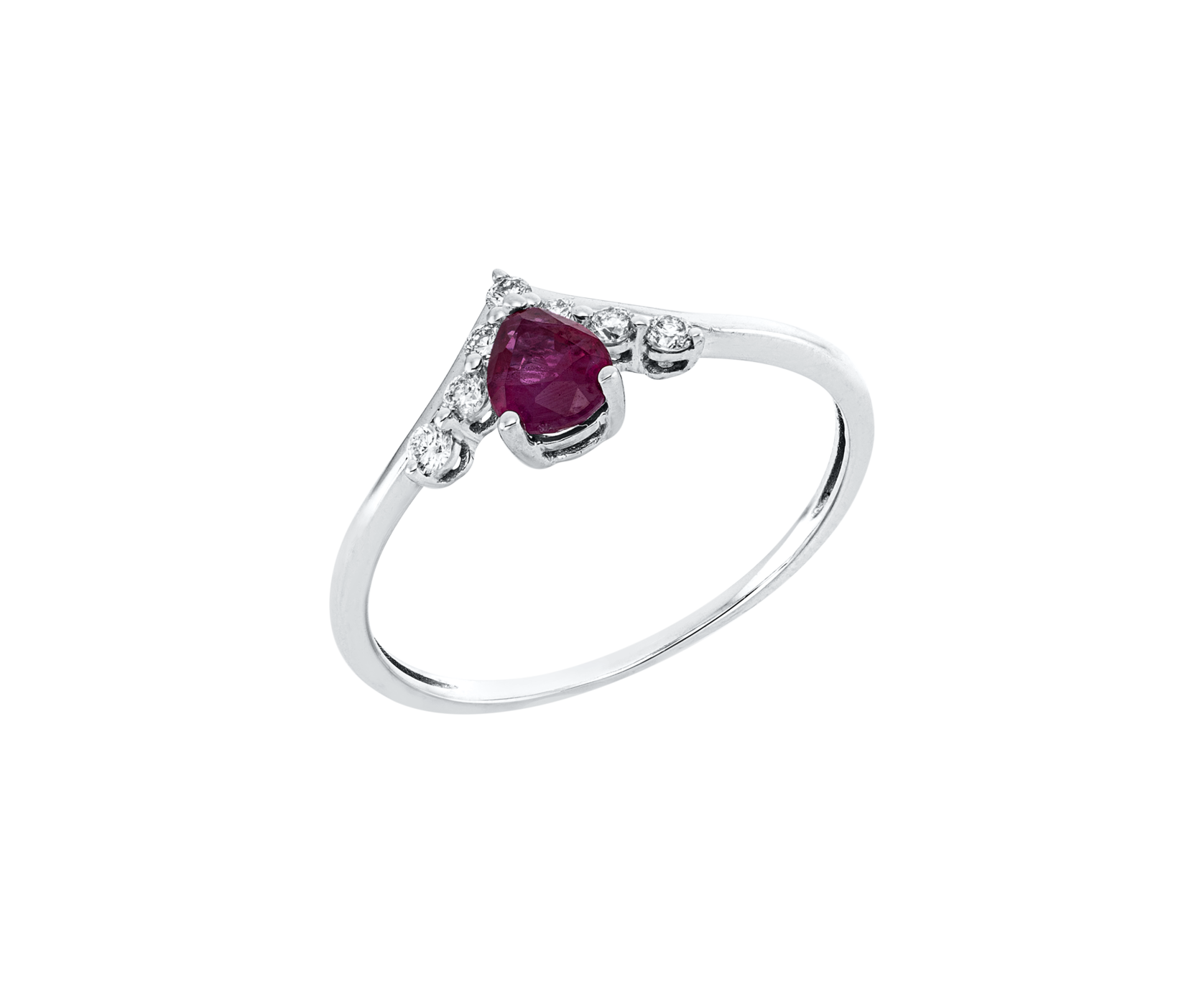 Brogle Classic ruby ring