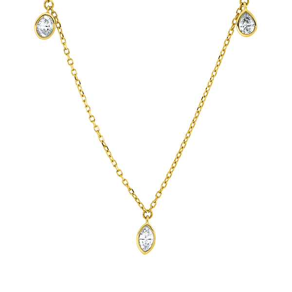 Brogle Classic Kette mit Diamantanhänger Brogle Classic Kette mit Diamantanhänger