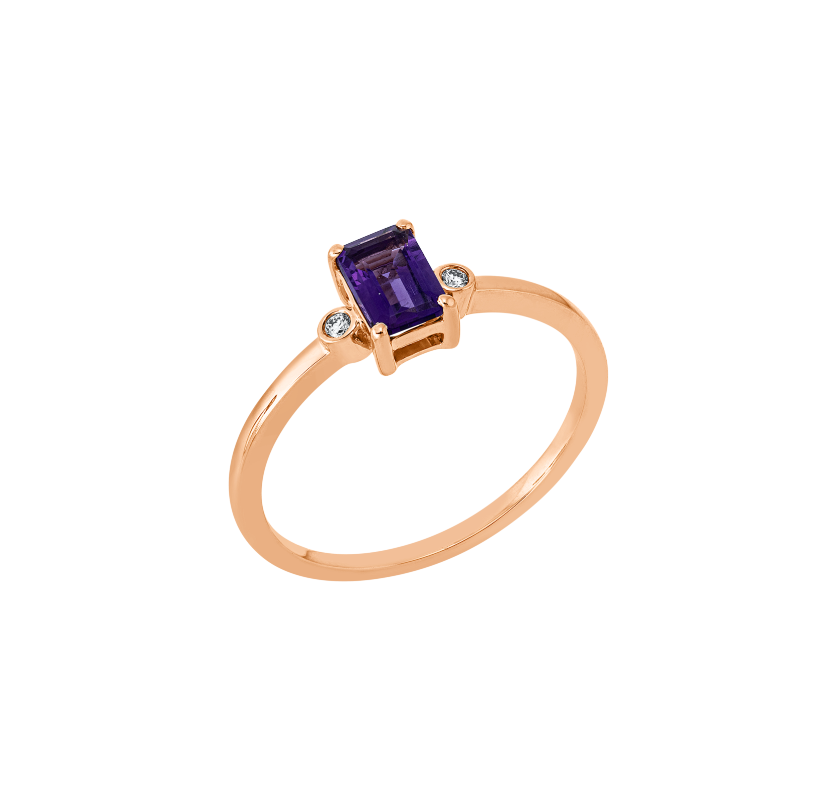 Brogle Classic Amethyst ring Brogle Classic Amethyst ring