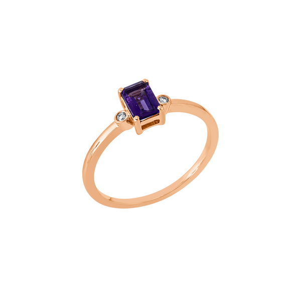 Brogle Classic Amethyst ring Brogle Classic Amethyst ring
