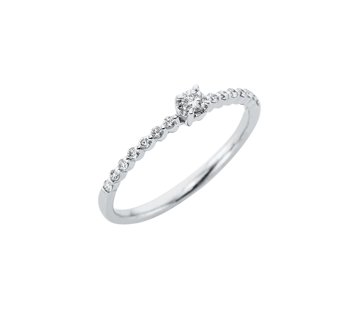 Brogle Classic solitaire ring Brogle Classic solitaire ring
