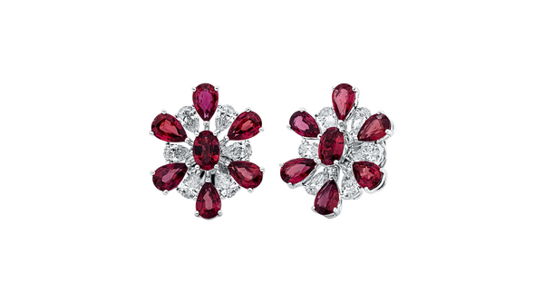 Brogle Selection ruby stud earrings Brogle Selection ruby stud earrings
