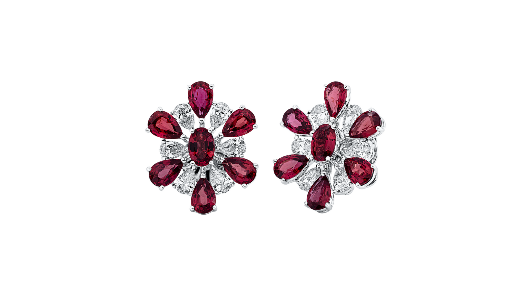Brogle Selection ruby stud earrings Brogle Selection ruby stud earrings