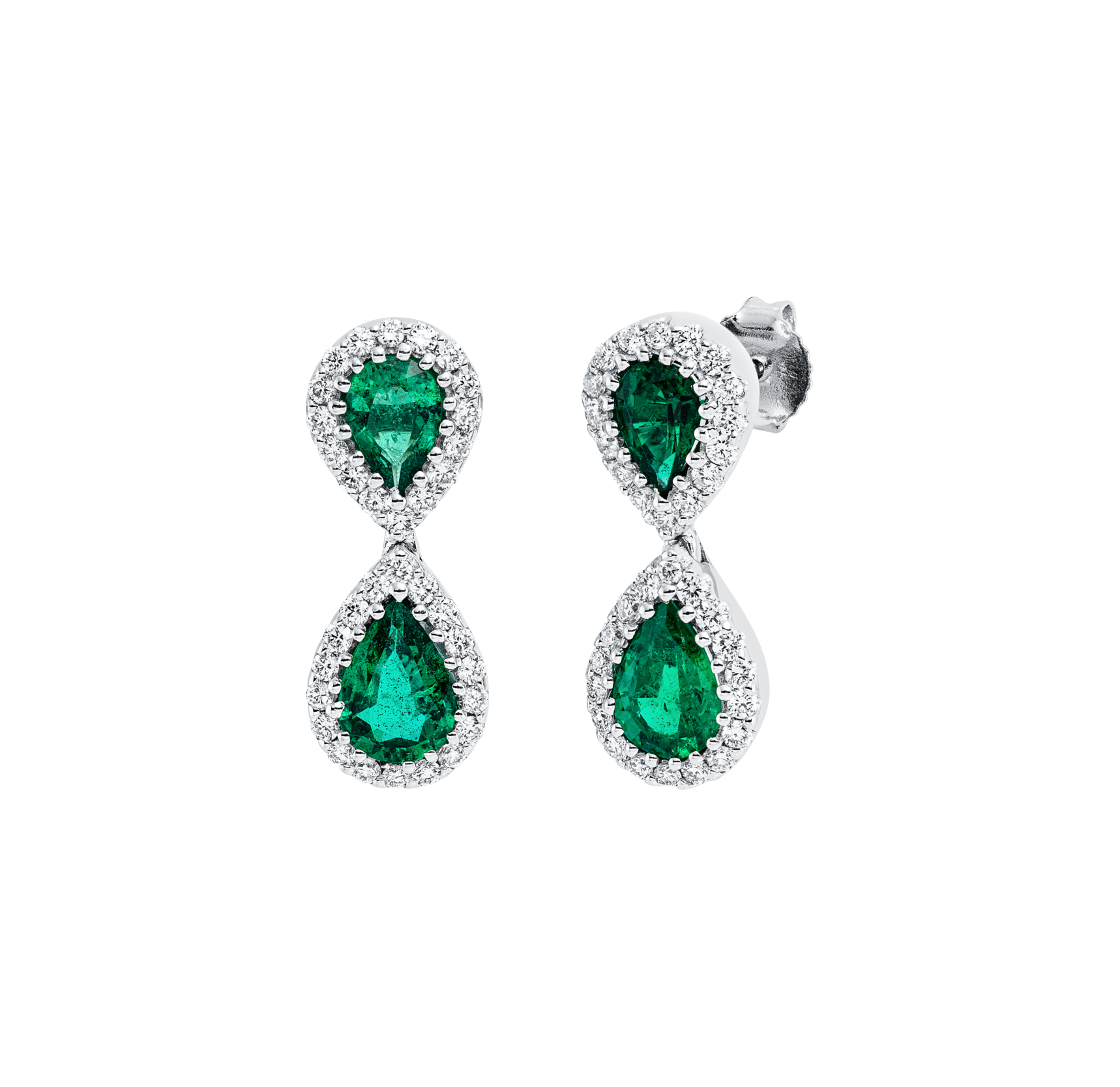Brogle Selection emerald earrings Brogle Selection emerald earrings
