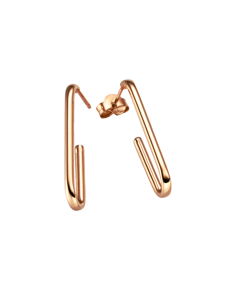 Brogle Classic gold hoop earrings Brogle Classic gold hoop earrings