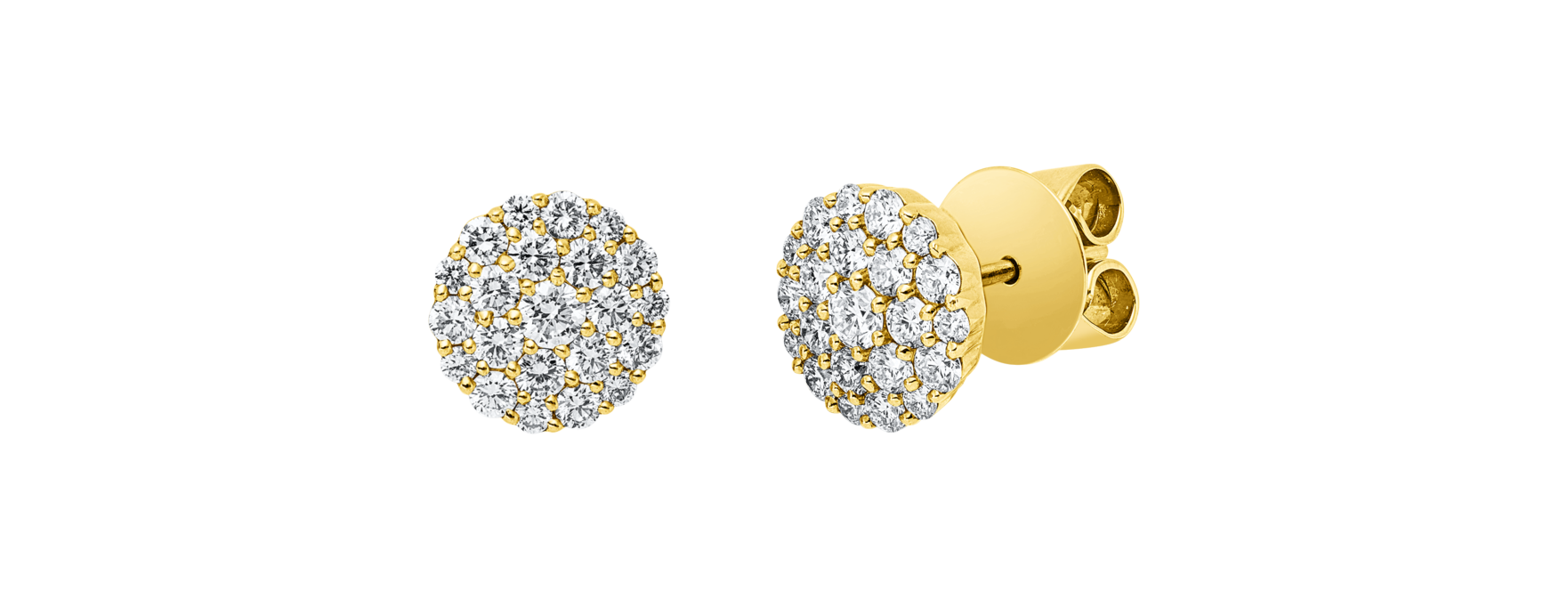 Brogle Classic diamond stud earrings Brogle Classic diamond stud earrings