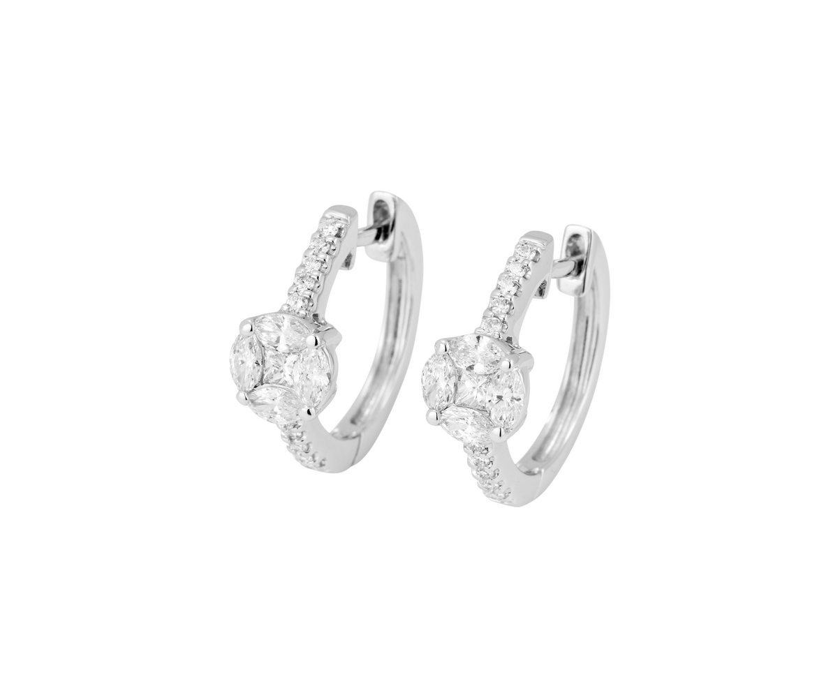 Ponte Vecchio Gioielli Benvenuto hoop earrings Ponte Vecchio Gioielli Benvenuto hoop earrings