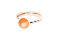 Tamara Comolli Bouton orangefarbener Mondstein S Ring
