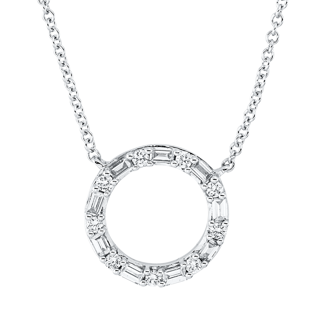 Brogle Classic necklace with diamond pendant