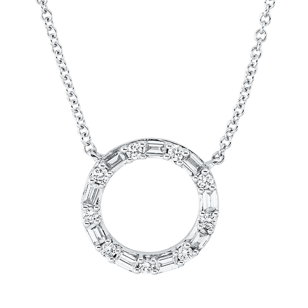 Brogle Classic necklace with diamond pendant