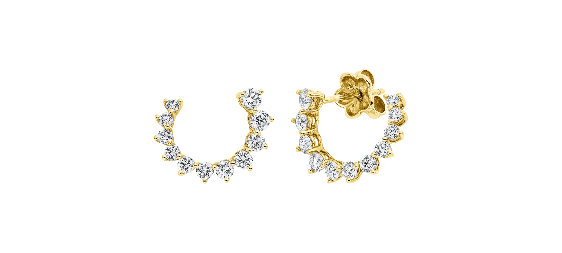Brogle Classic diamond stud earrings Brogle Classic diamond stud earrings