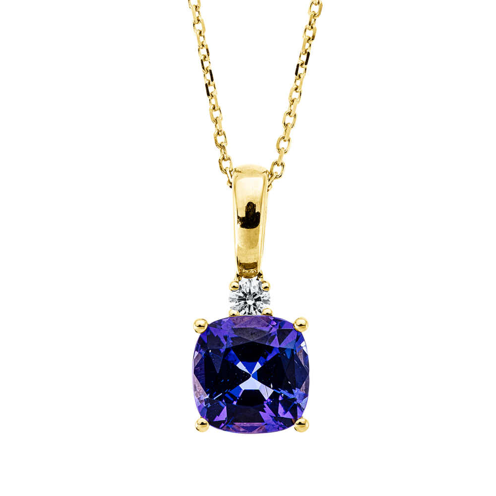 Brogle Selection necklace with tanzanite pendant