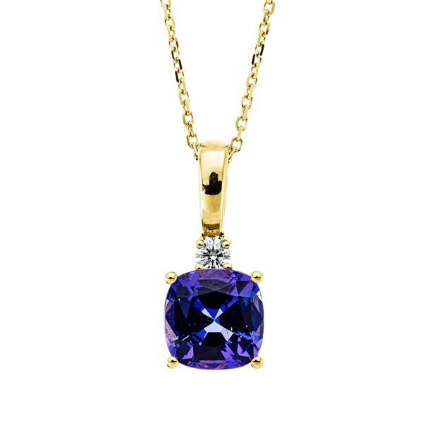 Brogle Selection necklace with tanzanite pendant