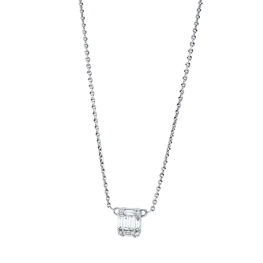Brogle Classic necklace with diamond pendant Brogle Classic necklace with diamond pendant