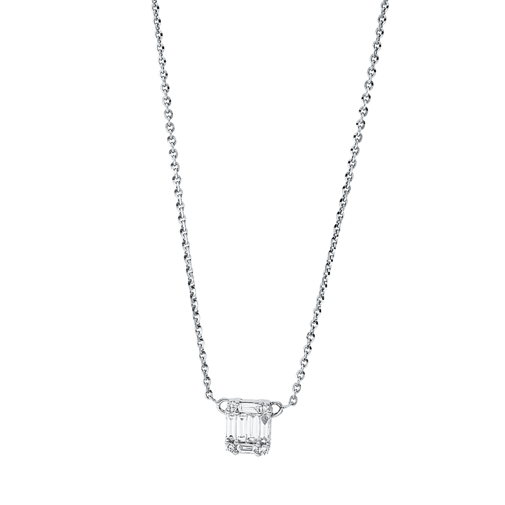 Brogle Classic necklace with diamond pendant