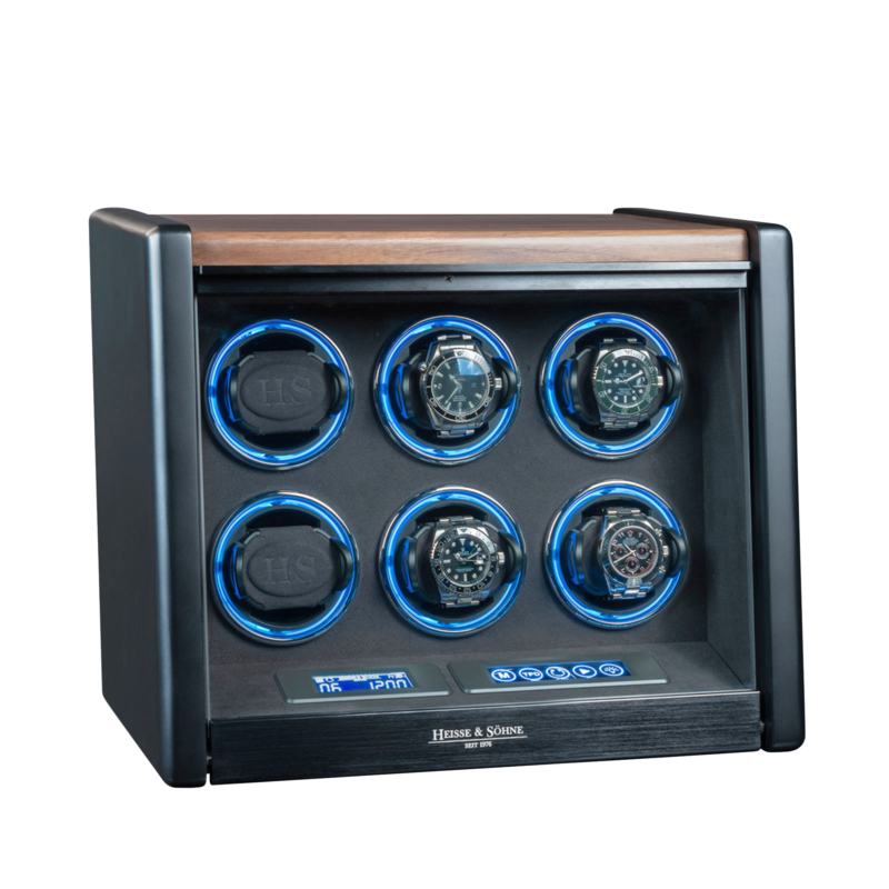 Heisse & Söhne Uhrenbeweger Madrid 6 Heisse & Söhne Uhrenbeweger Madrid 6