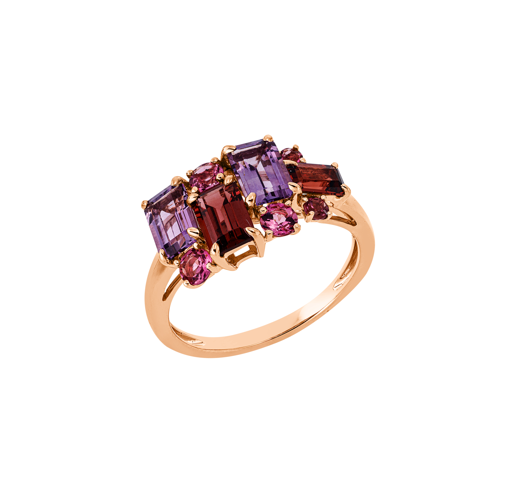 Brogle Classic colored stone ring