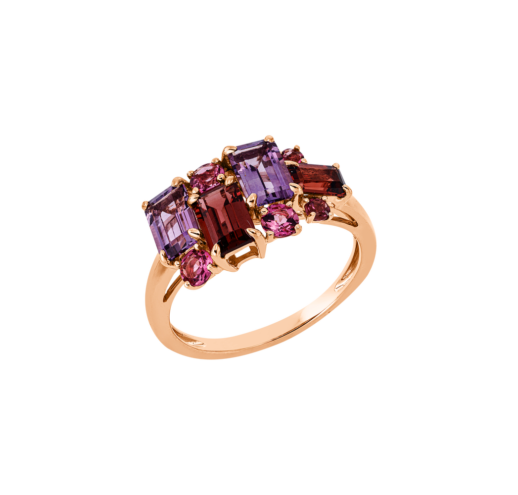 Brogle Classic colored stone ring