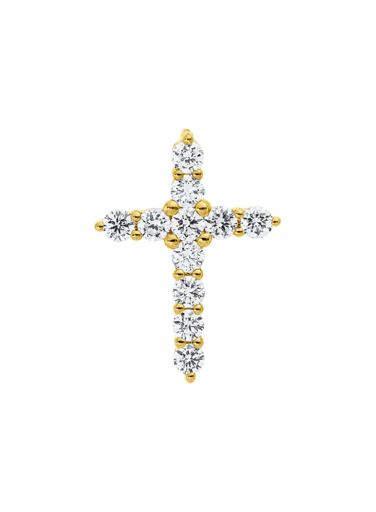 Brogle Classic Kreuzanhänger mit Diamanten Brogle Classic Kreuzanhänger mit Diamanten