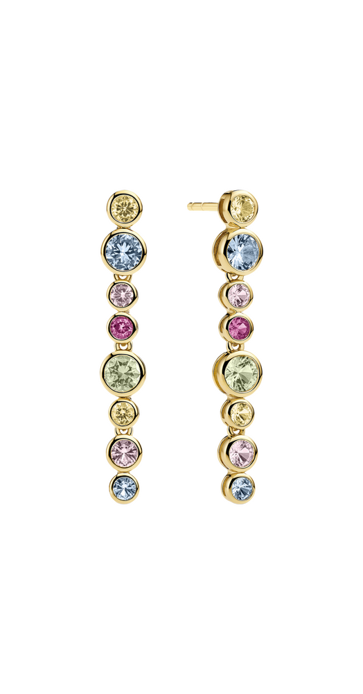 18 carat gold plated silver