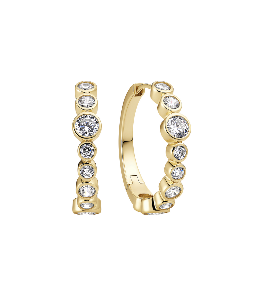 18 carat gold plated silver