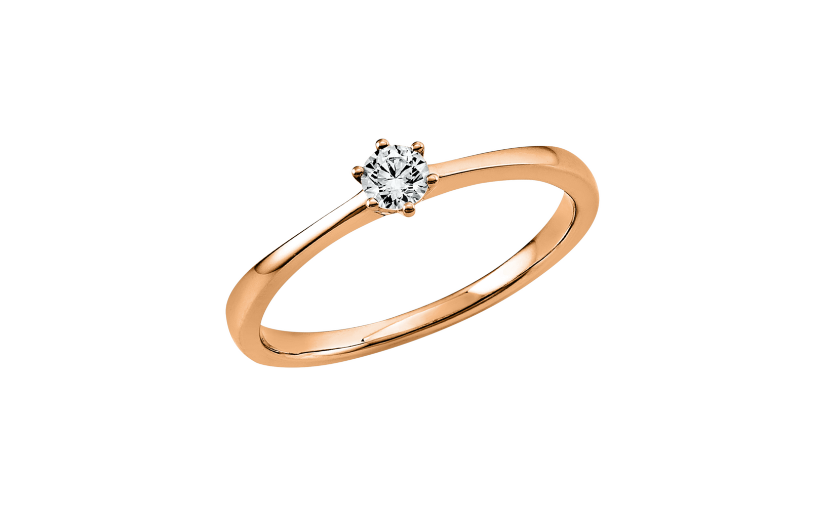 Brogle Selection solitaire ring Luisa up to 0.25 carat Brogle Selection solitaire ring Luisa up to 0.25 carat