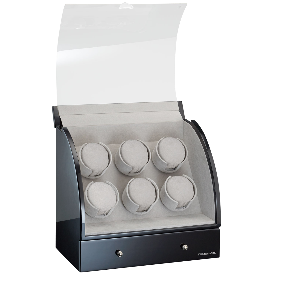 Designhütte Uhrenbeweger Basel 6 LCD Designhütte Uhrenbeweger Basel 6 LCD