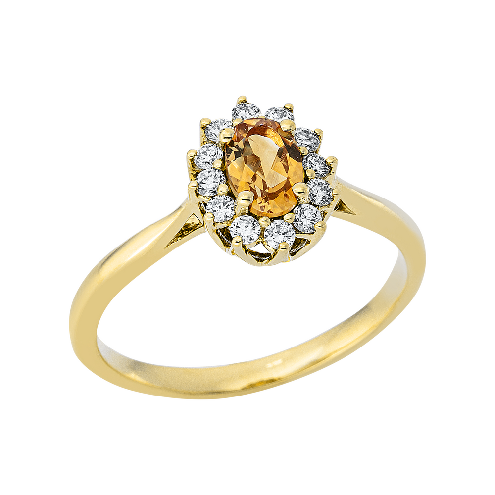 Brogle Selection Felicity citrine ring