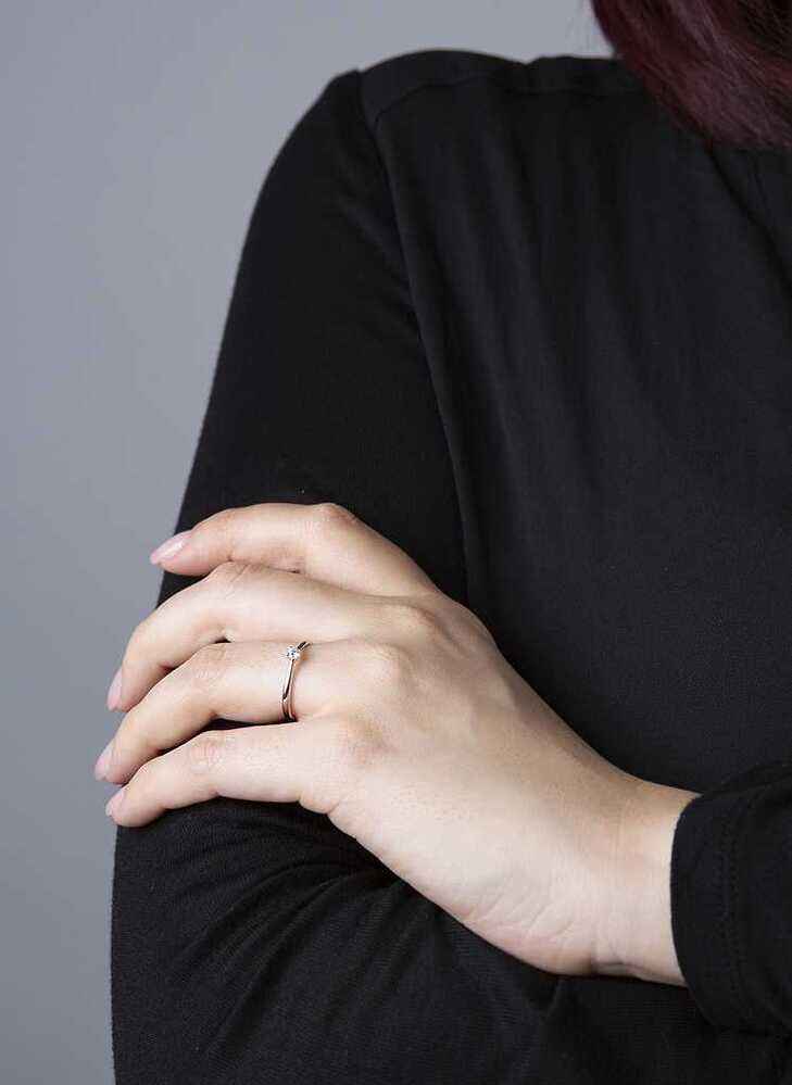 Brogle solitaire ring Julia up to 0.25 carat