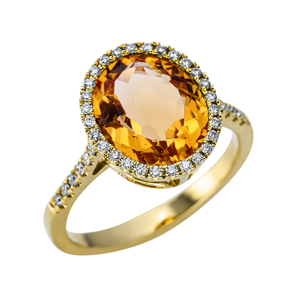 Brogle Selection Felicity citrine ring