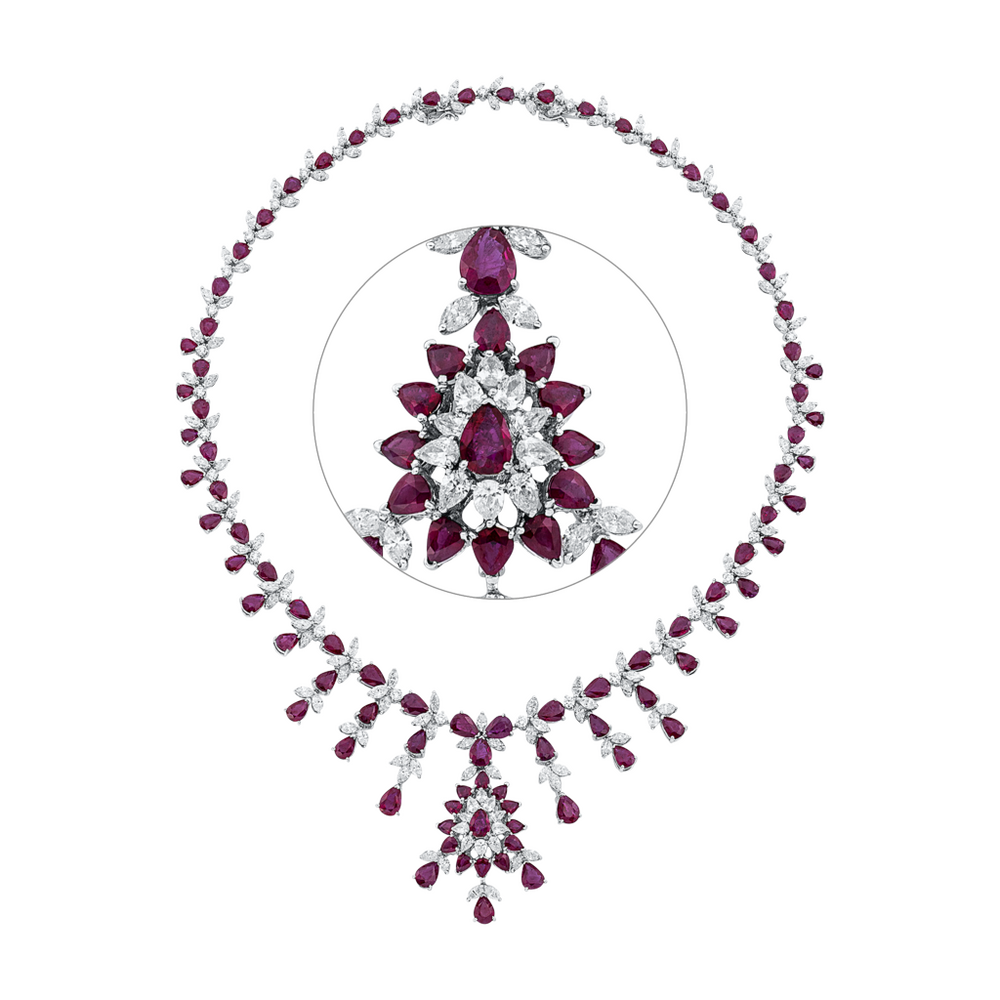 Brogle Selection ruby necklace
