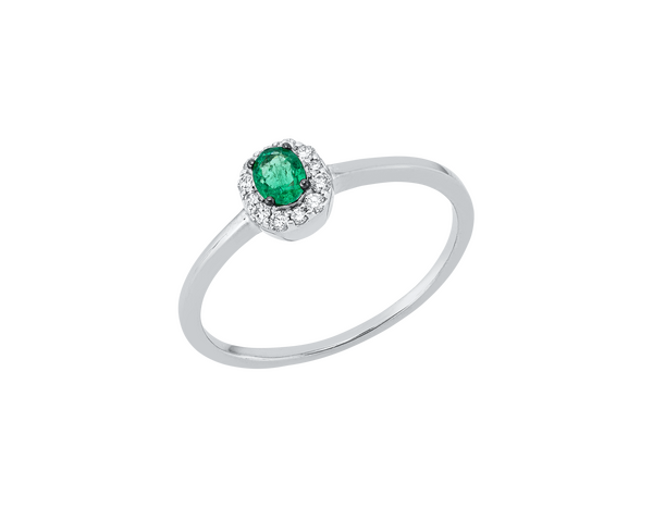 Brogle Classic emerald ring