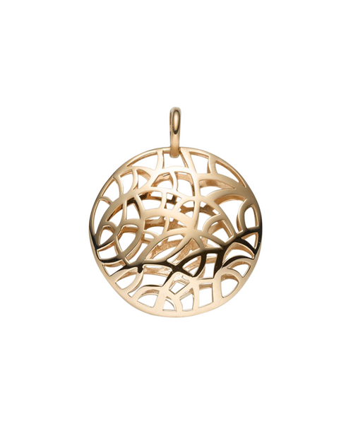 Brogle Classic ornament pendant in gold Brogle Classic ornament pendant in gold