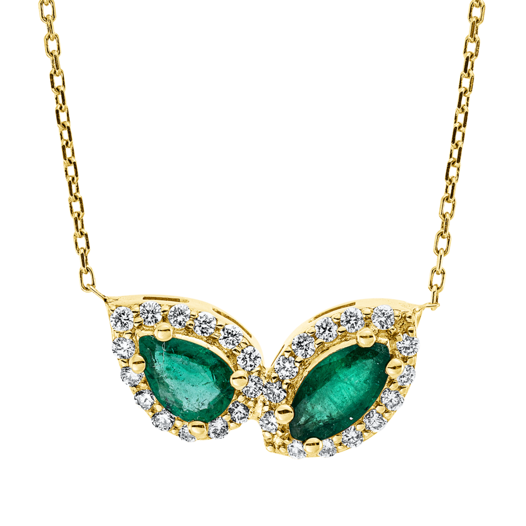Brogle Classic Kette mit Smaragdanhänger Brogle Classic Kette mit Smaragdanhänger